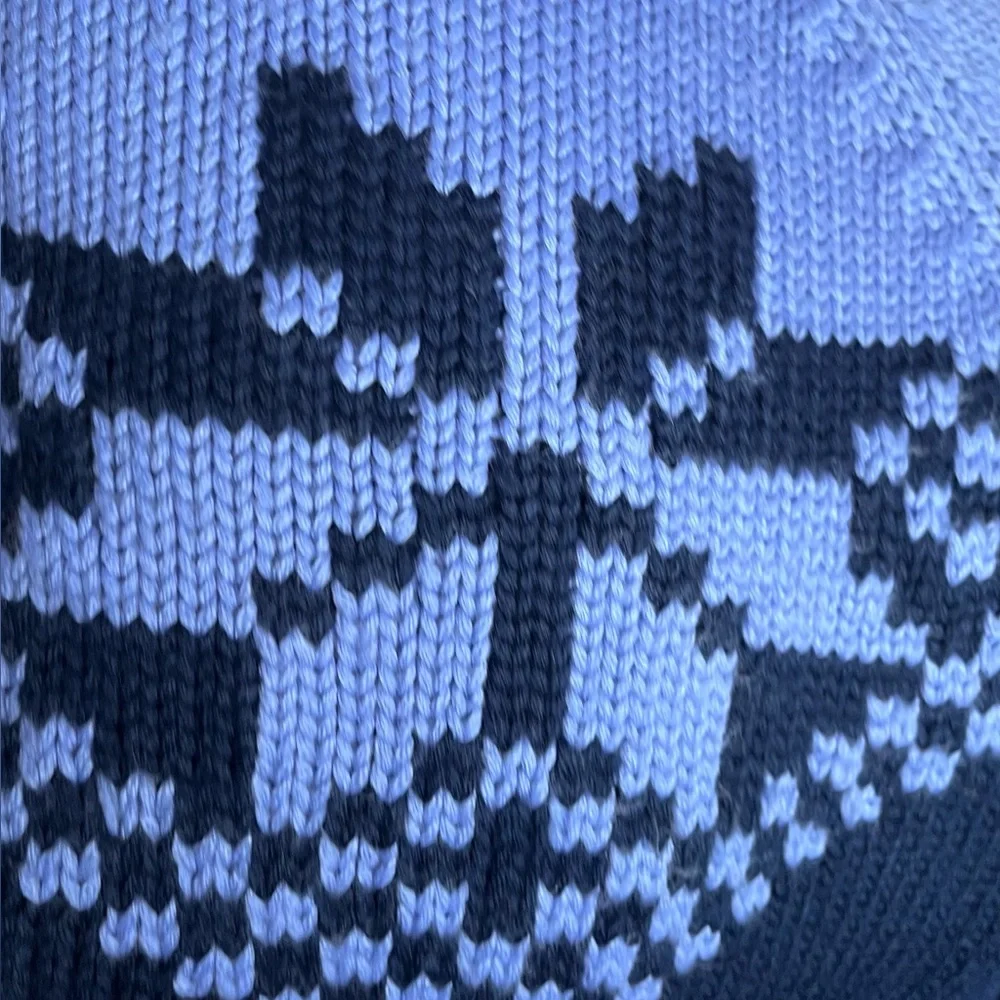 Vintage GAP Kids Knit Fleece Y2K Holiday Hooded Long Sleeve warm sweater XL 12